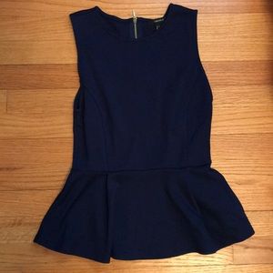 Peplum tank